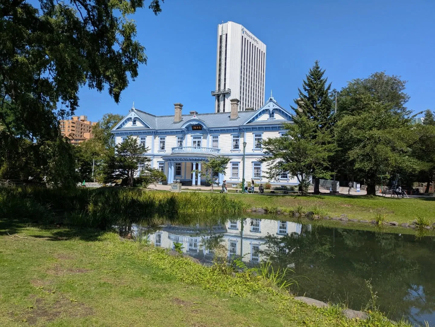 久しぶりに中島公園を散歩しました。