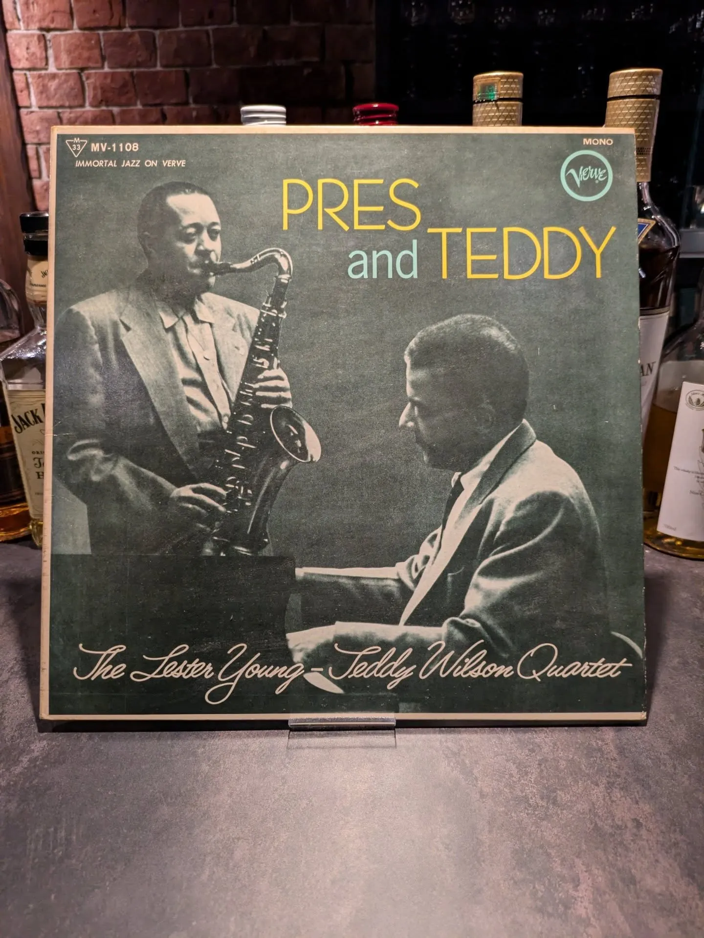 先日チェット・ベイカーをリクエストされたお客さまのお連れ様。